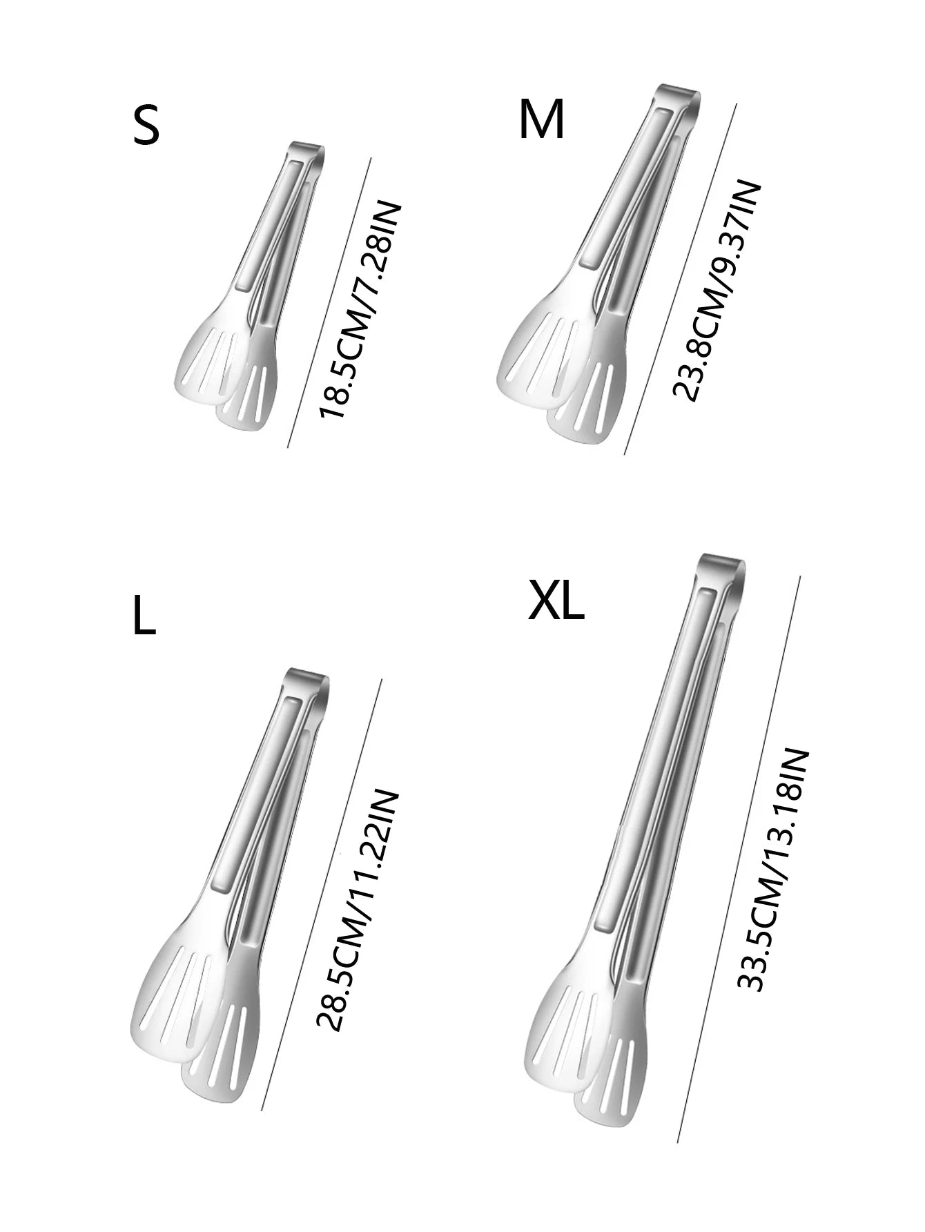 ProGrip Stainless Steel Tongs