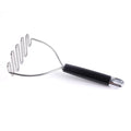 1PC Stainless Steel Potato Masher Kitchen Tools Household Wavy Pumpkin Sweet Potato Mud Press Manual Complementary Food Tools