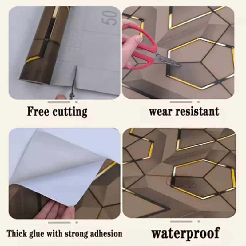 3D Geometric Wall Panels