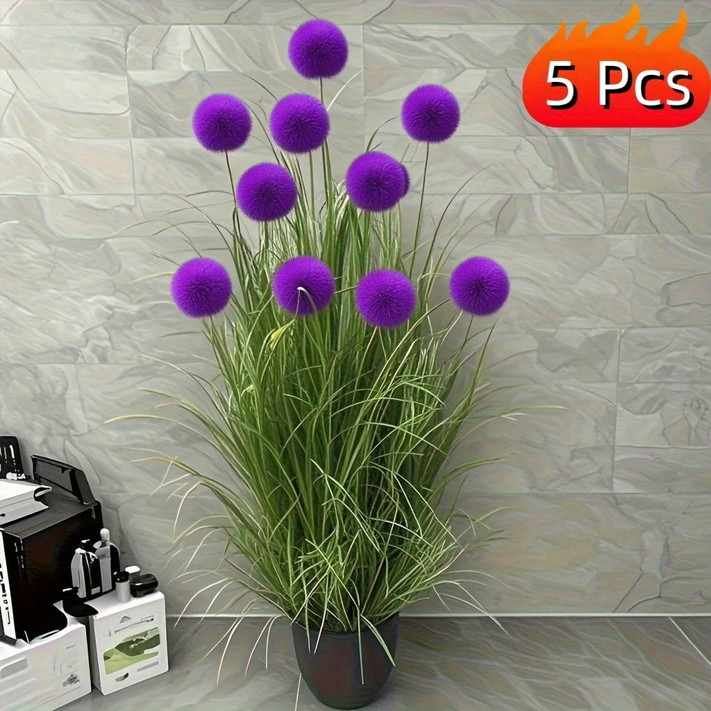Purple Artificial Grass (5PCS)