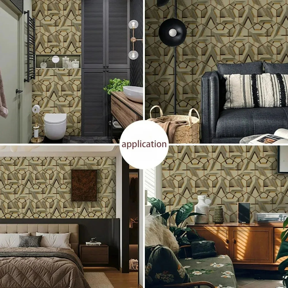 3D Geometric Wall Panels