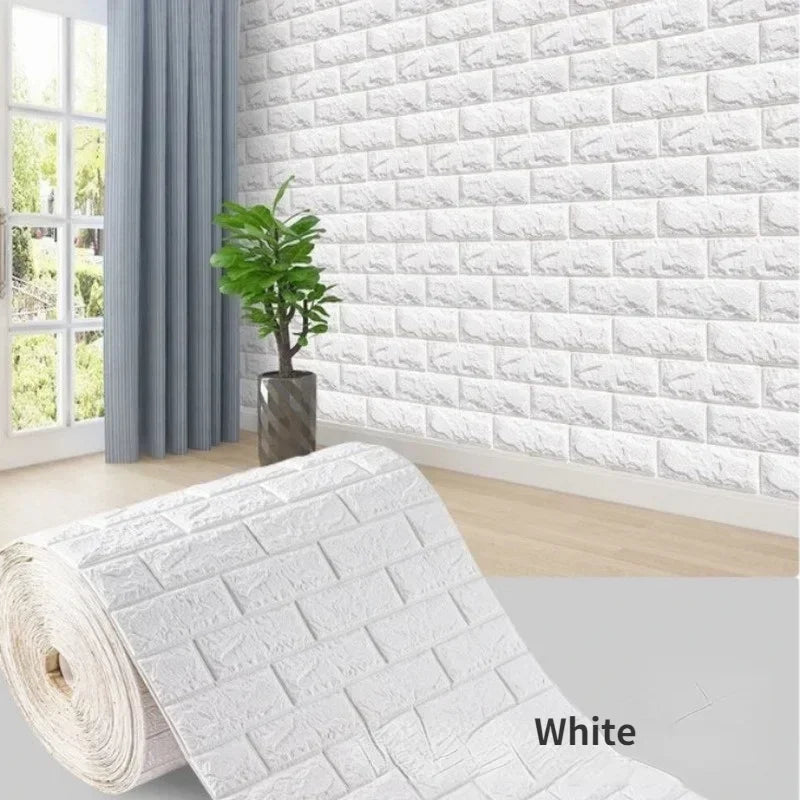 3D Foam Brick Wall Sticker