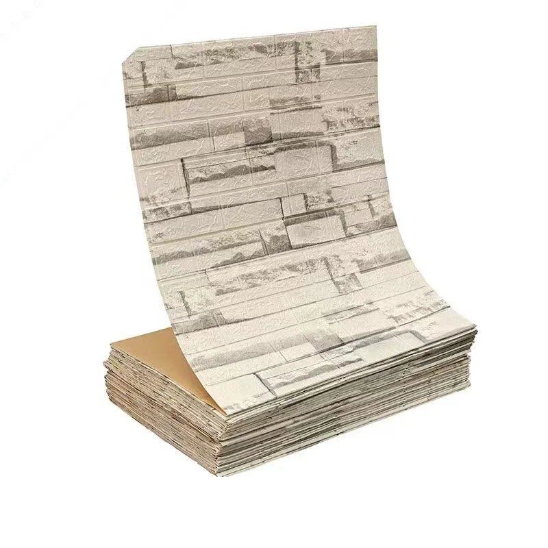 3D Foam Brick Wall Sticker