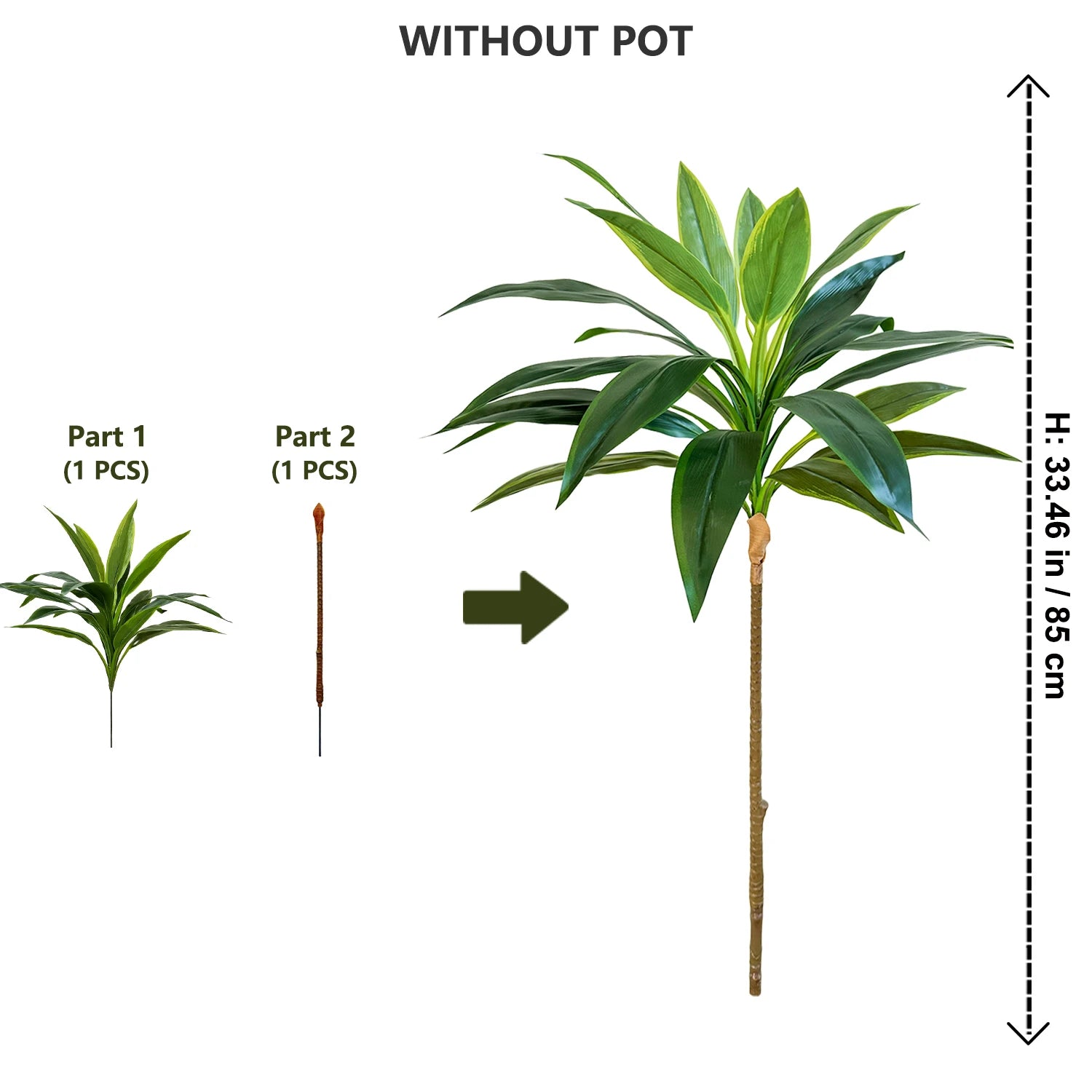 RealTouch Dracaena Plant