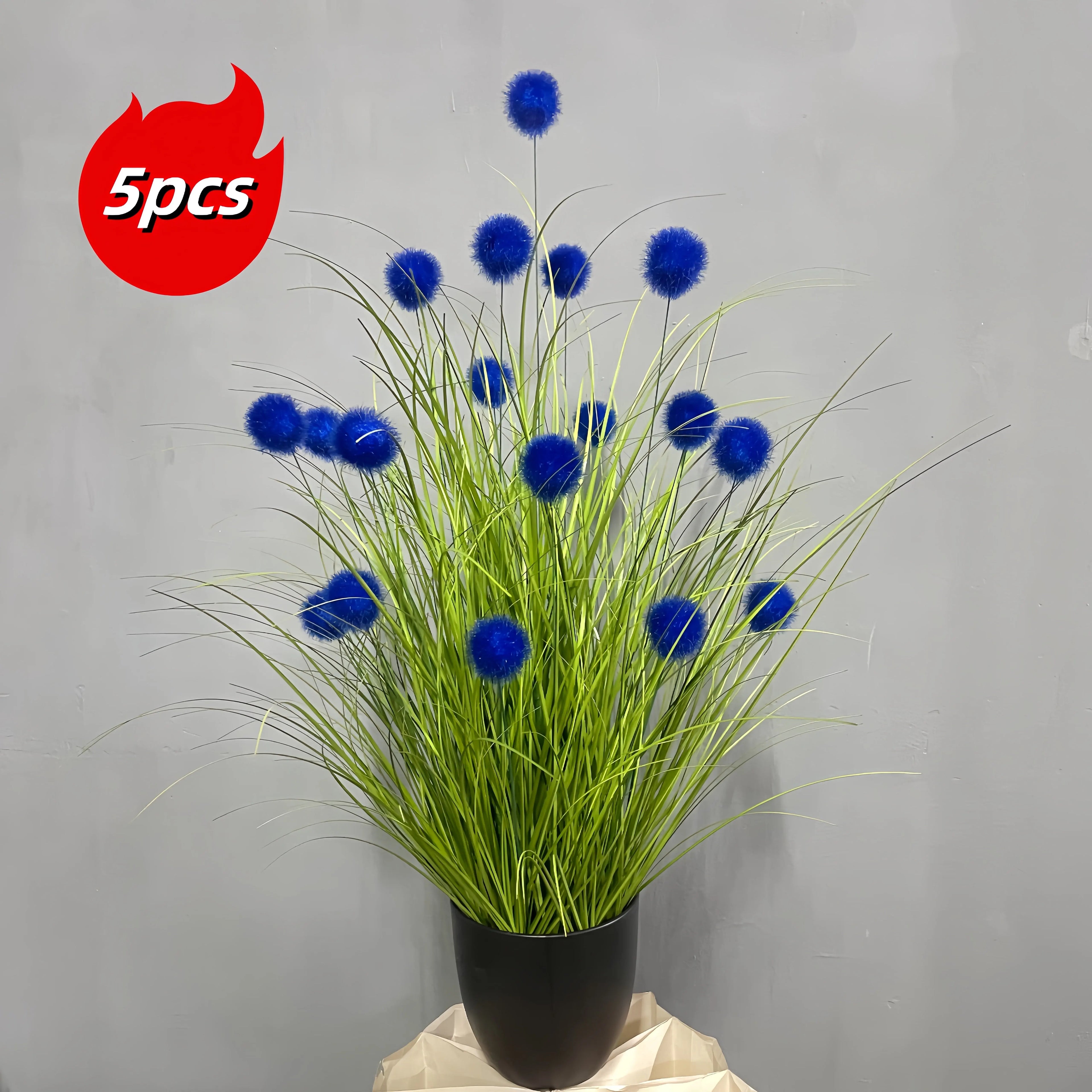 Purple Artificial Grass (5PCS)