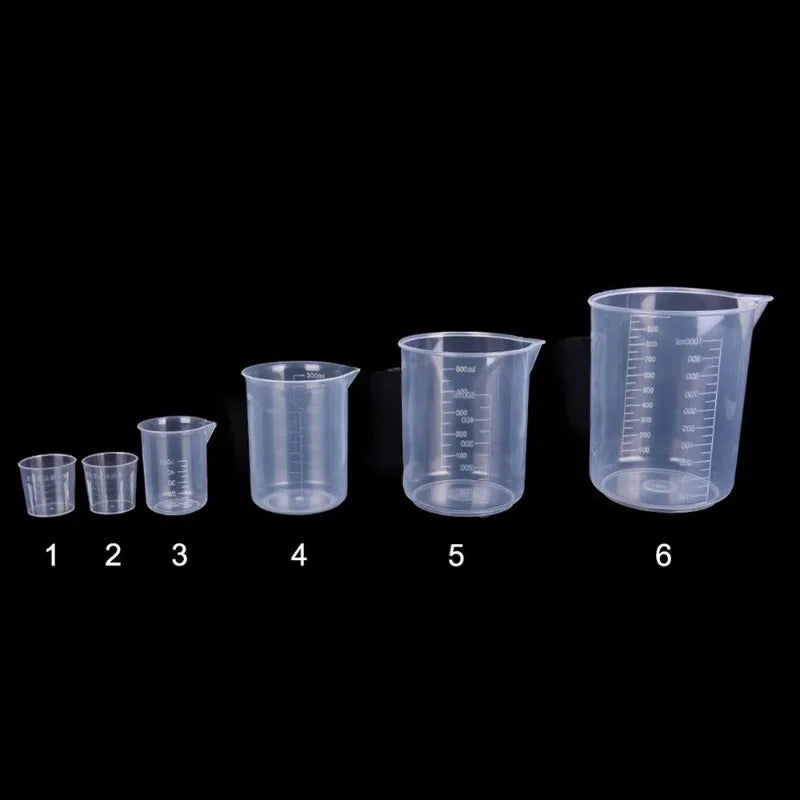 Clear Plastic Measuring Cups
