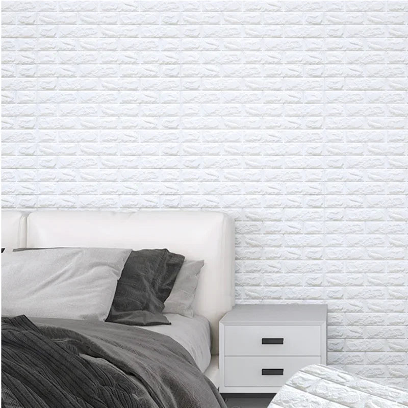 3D Foam Brick Wall Sticker