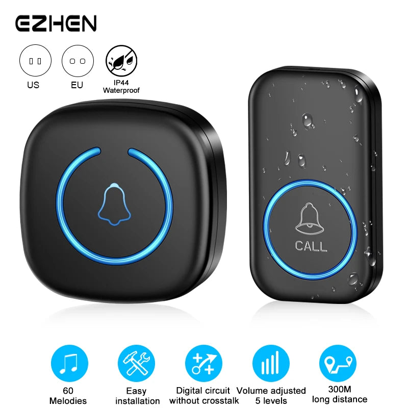 Smart Wireless Doorbell 300M