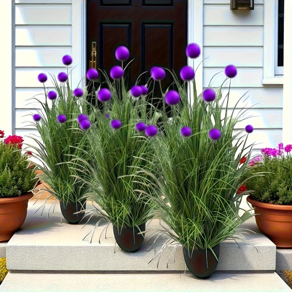 Purple Artificial Grass (5PCS)