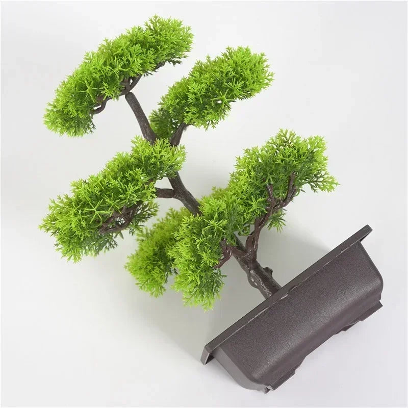 Mini Artificial Pine Bonsai Pot Plant – Home, Hotel & Garden Decor